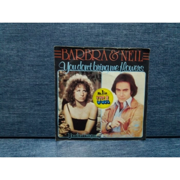 BARBRA STREISAND NEIL DIAMOND BRING ME FLOWERS