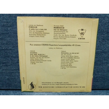 BEETHOVEN FIDELIO - VERDI NABUCCO