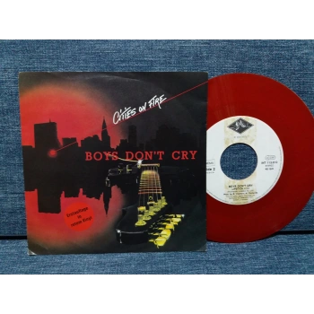 BOYS DONT CRY CITIES ON FIRE  (KIRMIZI PLAK)