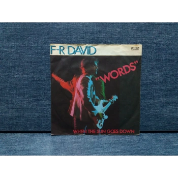 F-R DAVID WORDS WHEN THE SUN GOES DOWN