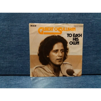 GILBERT O SULLIVAN TO EACH HIS OWN