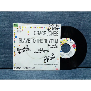 GRACE JONES SLAVE TO THE RHYTHM