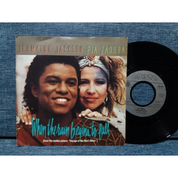 JERMAINE JACKSON PIA ZADORA WHEN THE RAIN