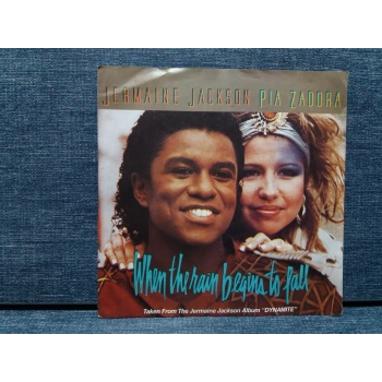 JERMAINE JACKSON PIA ZADORA WHEN THE RAIN