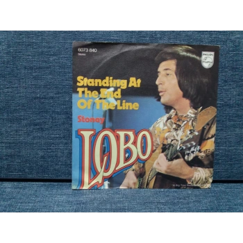 LOBO STANDING AT THE ENDOF THE LINE