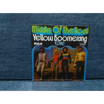 MIDDLE OF THE ROAD YELLOW BOOMERANG