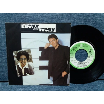 PAUL McCARTNEY STEVIE WONDER EBONY IVORY