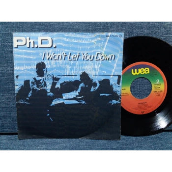 Ph.D. I WONT LET YOU DOWN