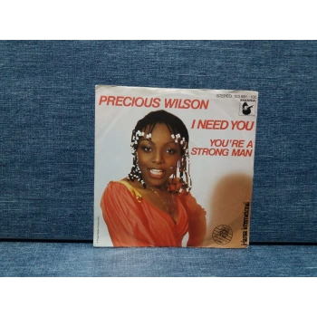 PRECIOUS VILSON I NEED YOU - STRONG MAN
