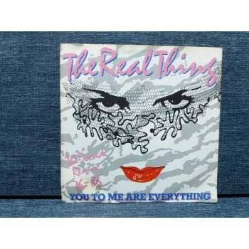 REAL THING YOU TO ME ARE EVERYTHING