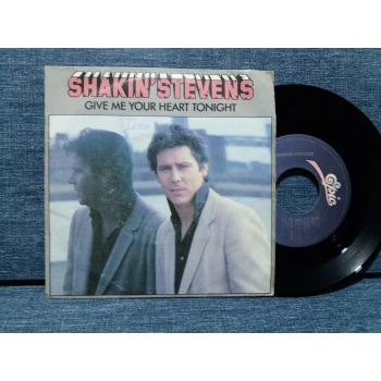 SHAKIN STEVENS GIVE ME YOUR HEART TONIGHT