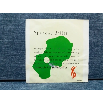 SPANDAU BALLET THROUGH BARRICADES