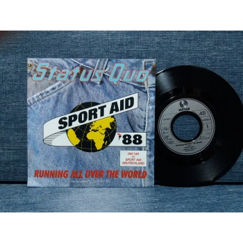 STATUS QUO RUNNING ALL OVER THE WORLD - SPORT AID 88