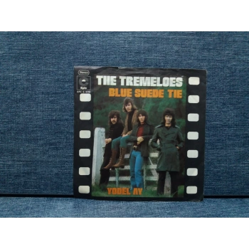 TREMELOES BLUE SUEDE TIE