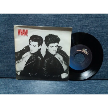 WHAM GEORGE MICHAEL BAD BOYS POSTERLİ PLAK