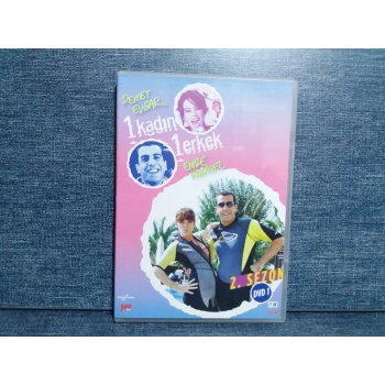 1 KADIN 1 ERKEK 2.SEZON BÖLÜM 36-47 DVD FİLM ( 2 DISK )