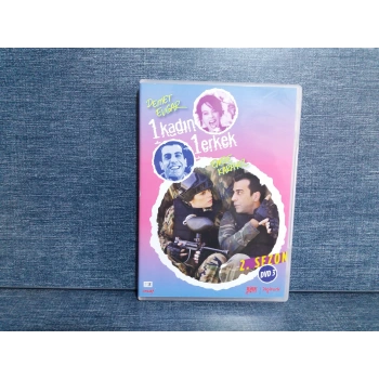 1 KADIN 1 ERKEK 2.SEZON BÖLÜM 60-71 DVD FİLM ( 2 DISK )