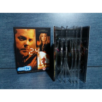 24 TWENTY SEASON FIVE BOX DVD (İNGİLİZCE- 7 DISK)
