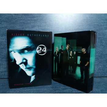 24 TWENTY SEASON THREE BOX DVD (İNGİLİZCE- 7 DISK)