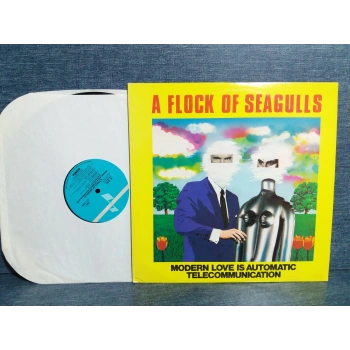 A FLOCK OF SEAGULLS MODERN LOVE IS AUTOMATIC MUSIC LP