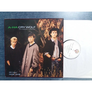 A-HA CRY WOLF  MAXI LP