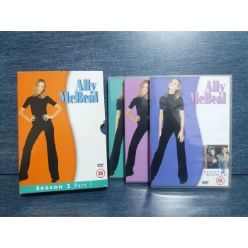 ALLY McBEAL 2. SEASON PART.1 DVD FİLM BOX (İNGİLİZCE-3 DISK)