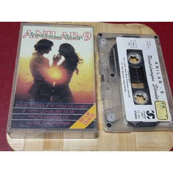 ANILAR 9 UNUTULMAYAN SLOW HITS MÜZİK KASET