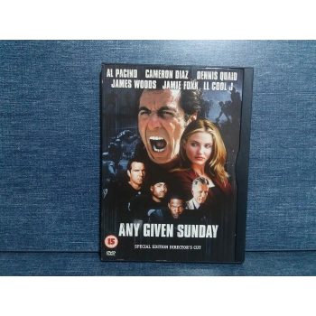 ANY GIVEN SUNDAY DVD FİLM (Snapcase-İNGİLİZCE) 2 DISK