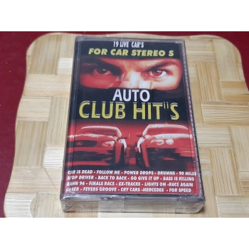 AUTO CLUB HITS 19 LIVE CAR MÜZİK KASET