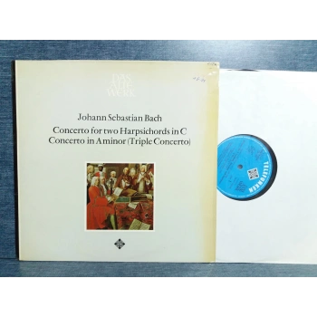 BACH CONCERTO HARPSICHORDS AMINOR MUSIC LP