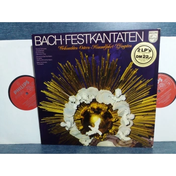 BACH FESTKANTATEN  MUSIC 2 LP