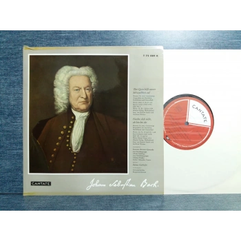 BACH KANTATE BAROQUE MUSIC LP