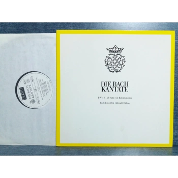BACH KANTATE BWV 21 MUSIC LP