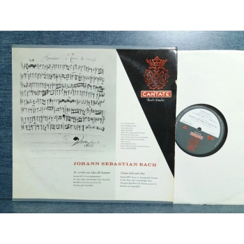 BACH KANTATE  BWV 65 - BWV 46  MUSIC LP