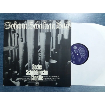 BACH ORGEL BWV 645 650 734 769  MUSIC LP