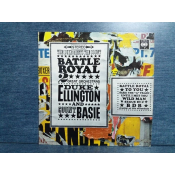BATTLE ROYAL ELLINGTON BASIE LP