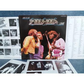 BEE GEES LIVE ALL TIME GREATEST 2 LP