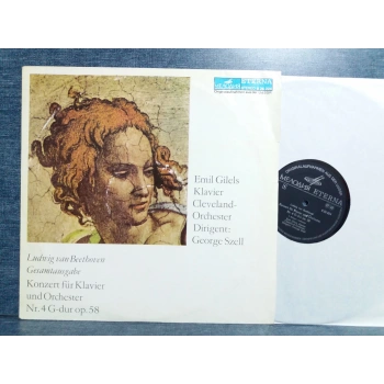 BEETHOVEN PIANO Nr.4 EMIL GILELS MUSIC LP