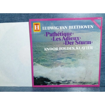 BEETHOVEN PIANO PATHETIQUE LES ADIEUX DER STURM ANDOL FOLDES