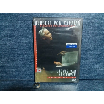 BEETHOVEN SYMPHONIE 1-8 KARAJAN DVD FİLM (SIFIR)