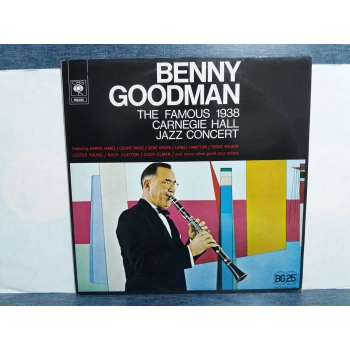BENNY GOODMAN CARNEGIE HALL JAZZ CONCERT 2 LP