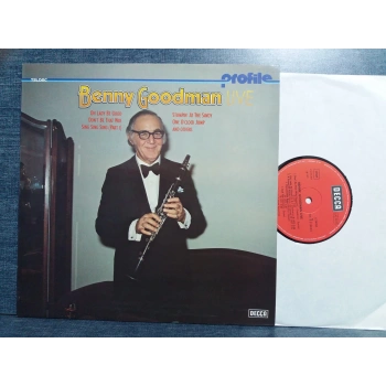 BENNY GOODMAN LIVE MUSIC LP