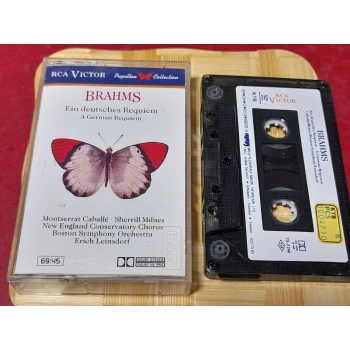 BRAHMS A GERMAN REQUIEM MÜZİK KASET