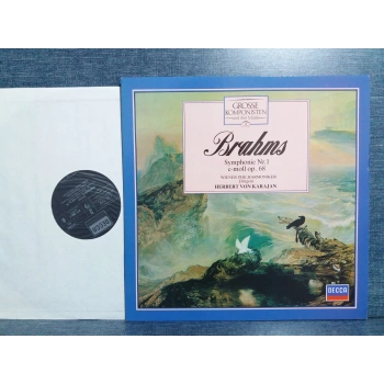 BRAHMS SYMPHONIE NR.1 KARAJAN LP
