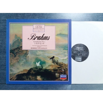 BRAHMS SYMPHONIE NR.1 KARAJAN LP
