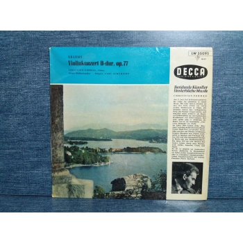 BRAHMS VIOLIN KONZERT C FERRAS (UFAK LP)