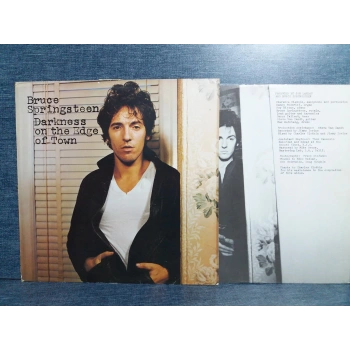 BRUCE SPRINGSTEEN DARIKNESS ON THE EDGE LP