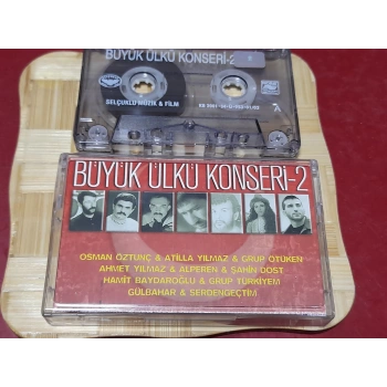 BÜYÜK ÜLKÜ KONSERİ 2 MÜZİK KASET