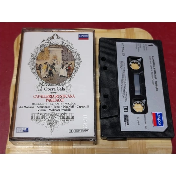 CAVALLERIA RUSTICANA PAGLIACCI MÜZİK KASET