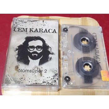 CEM KARACA ÖLÜMSÜZLER 2 MÜZİK KASET